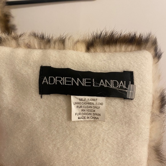 Brown Animal print scarf - Picture 5 of 5